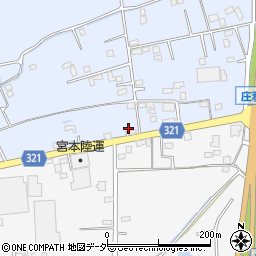 埼玉県春日部市上柳387周辺の地図