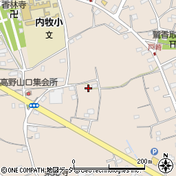 埼玉県春日部市内牧2021周辺の地図