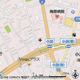 埼玉県春日部市小渕1408周辺の地図