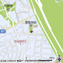 埼玉県春日部市西金野井1055周辺の地図