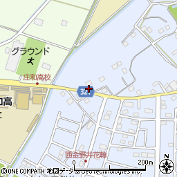 埼玉県春日部市西金野井776周辺の地図