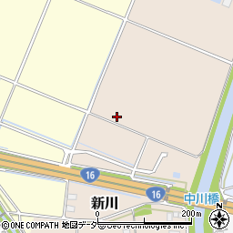埼玉県春日部市新川周辺の地図