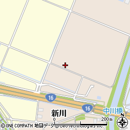 埼玉県春日部市新川周辺の地図