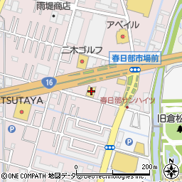 埼玉県春日部市小渕201周辺の地図