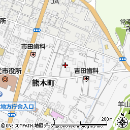 埼玉県秩父市熊木町周辺の地図