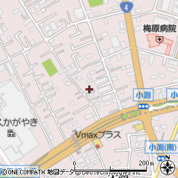 埼玉県春日部市小渕1361周辺の地図