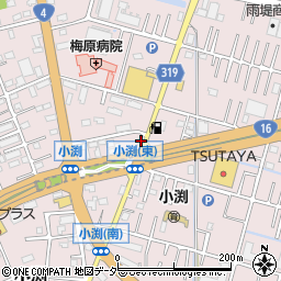 埼玉県春日部市小渕433-2周辺の地図