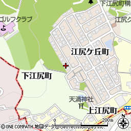 福井県福井市江尻ケ丘町157周辺の地図