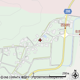 福井県福井市西袋町周辺の地図