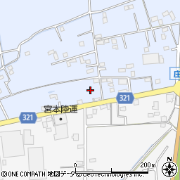埼玉県春日部市上柳386周辺の地図
