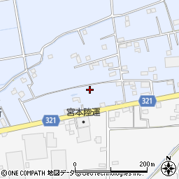 埼玉県春日部市上柳401周辺の地図