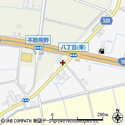 埼玉県春日部市八丁目1866周辺の地図