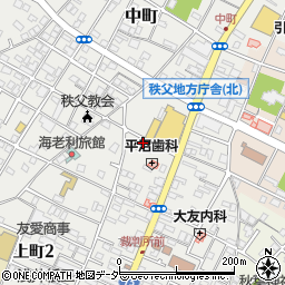 株式会社矢尾百貨店　秩父店矢尾トラベルサロン周辺の地図