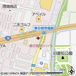 埼玉県春日部市小渕215周辺の地図