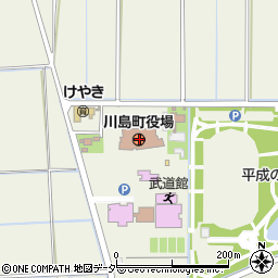 埼玉県比企郡川島町周辺の地図