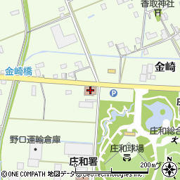 庄和郵便局周辺の地図
