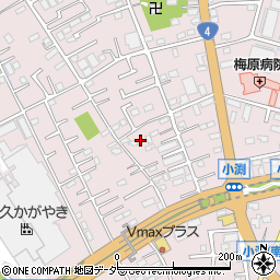 埼玉県春日部市小渕1365周辺の地図