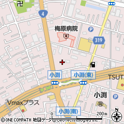 埼玉県春日部市小渕1126周辺の地図