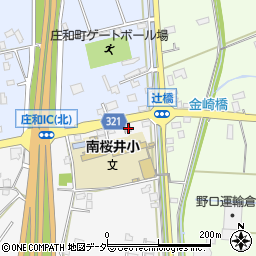 埼玉県春日部市下柳21周辺の地図