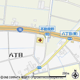 埼玉県春日部市不動院野1656周辺の地図