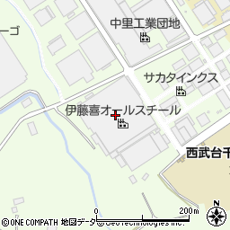 伊藤喜オールスチール周辺の地図