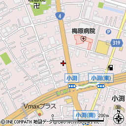 埼玉県春日部市小渕1049周辺の地図