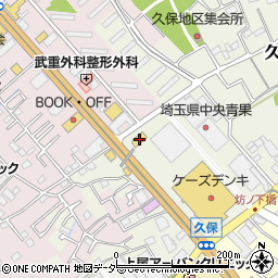 東京書店上尾店周辺の地図