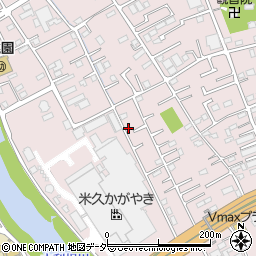 埼玉県春日部市小渕1305-3周辺の地図