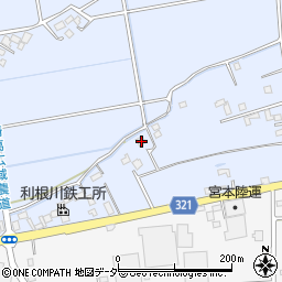 埼玉県春日部市上柳321周辺の地図