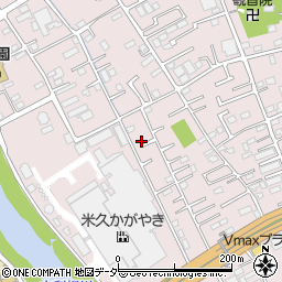 埼玉県春日部市小渕1305-7周辺の地図