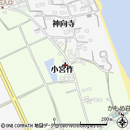 茨城県鹿嶋市小宮作662周辺の地図