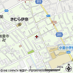 埼玉県北足立郡伊奈町小室7011周辺の地図