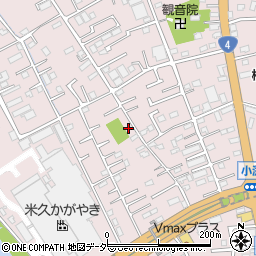 埼玉県春日部市小渕1340-3周辺の地図
