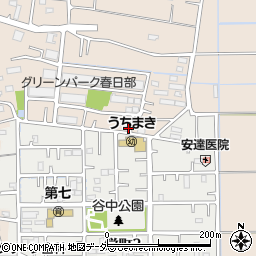 埼玉県春日部市内牧5068周辺の地図