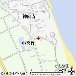 茨城県鹿嶋市小宮作667周辺の地図