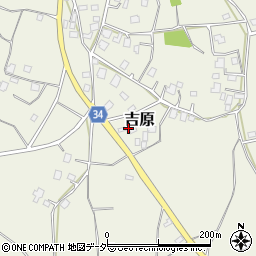茨城県稲敷郡阿見町吉原1589周辺の地図