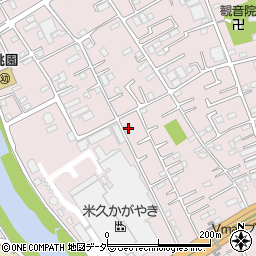埼玉県春日部市小渕1304-1周辺の地図