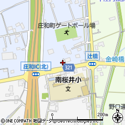 埼玉県春日部市上柳32周辺の地図
