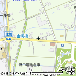 埼玉県春日部市金崎44周辺の地図