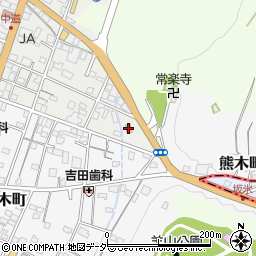 ファミリーマート秩父上野町店周辺の地図