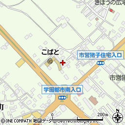 茨城県牛久市猪子町802-2周辺の地図