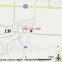 上野ふれあい会館周辺の地図
