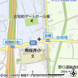 埼玉県春日部市上柳30周辺の地図