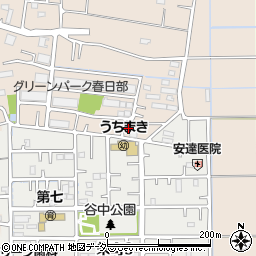 埼玉県春日部市内牧5069周辺の地図