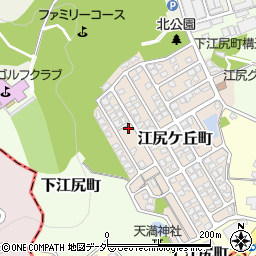 福井県福井市江尻ケ丘町183周辺の地図