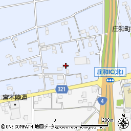 埼玉県春日部市上柳109周辺の地図