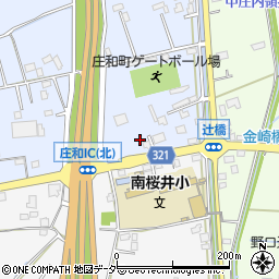 埼玉県春日部市上柳34周辺の地図