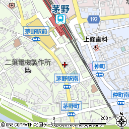 八十二銀行茅野駅前支店 ＡＴＭ周辺の地図