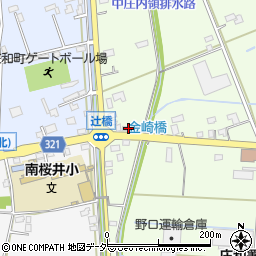 埼玉県春日部市金崎34周辺の地図