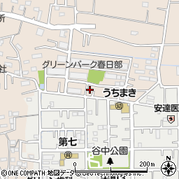 埼玉県春日部市内牧5063周辺の地図